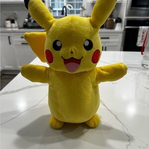 Pokemon Pikachu Electronic Talking Voice 10 " Plush No Sound